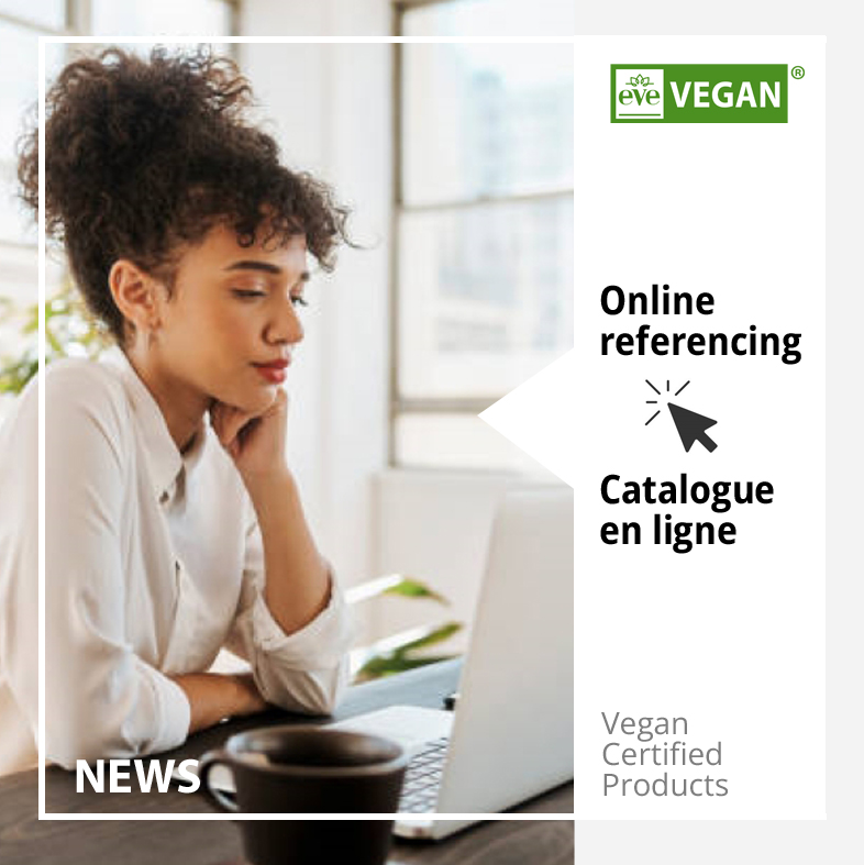 Catalogue of EVE Vegan certified products