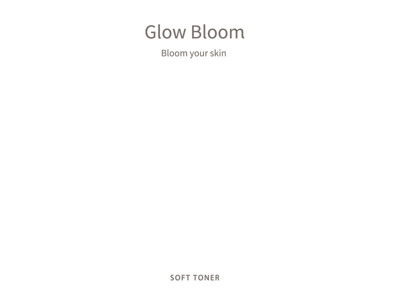 Glow bloom soft Toner
